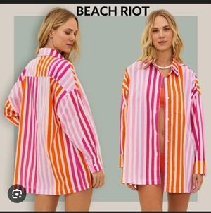 Beach Riot Striped Shirt